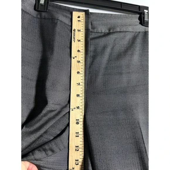 Tahari Arthur S. Levine Womens Gray 1 Button Blazer Pant Suit Set Size 10 - Picture 11 of 14